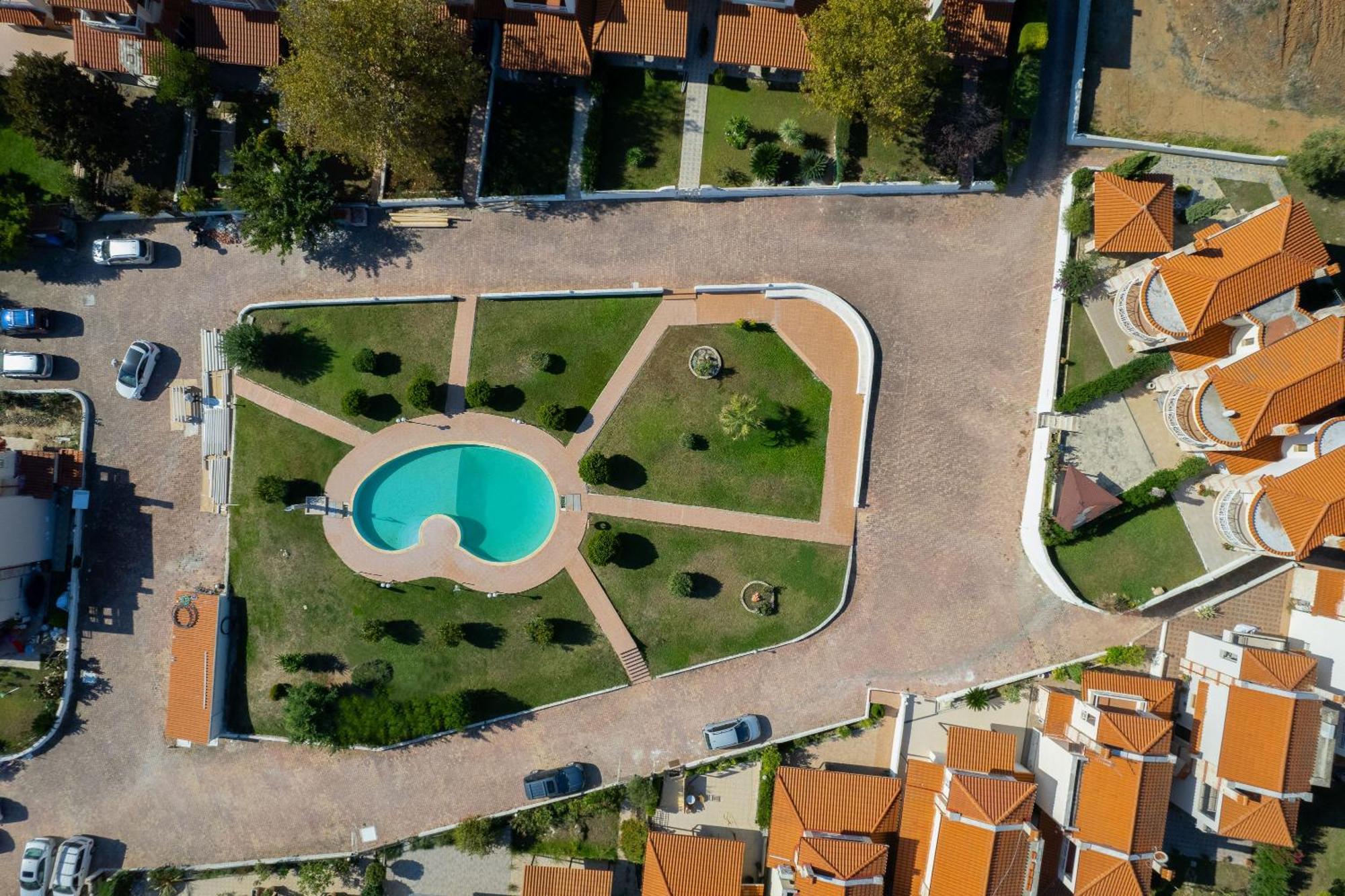 Petra Villa Afytos Bagian luar foto