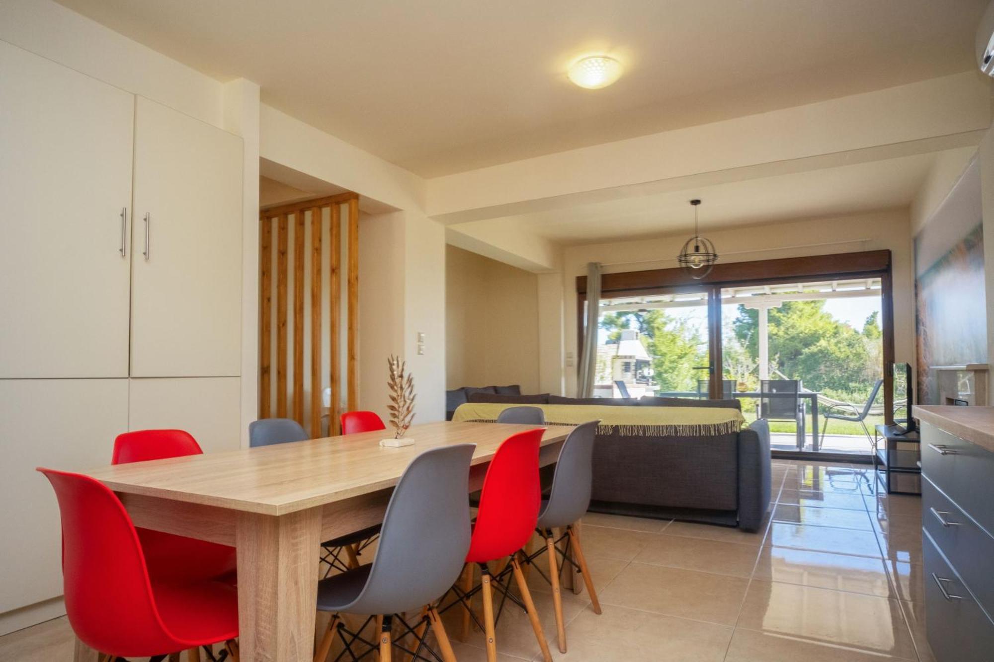 Petra Villa Afytos Bagian luar foto