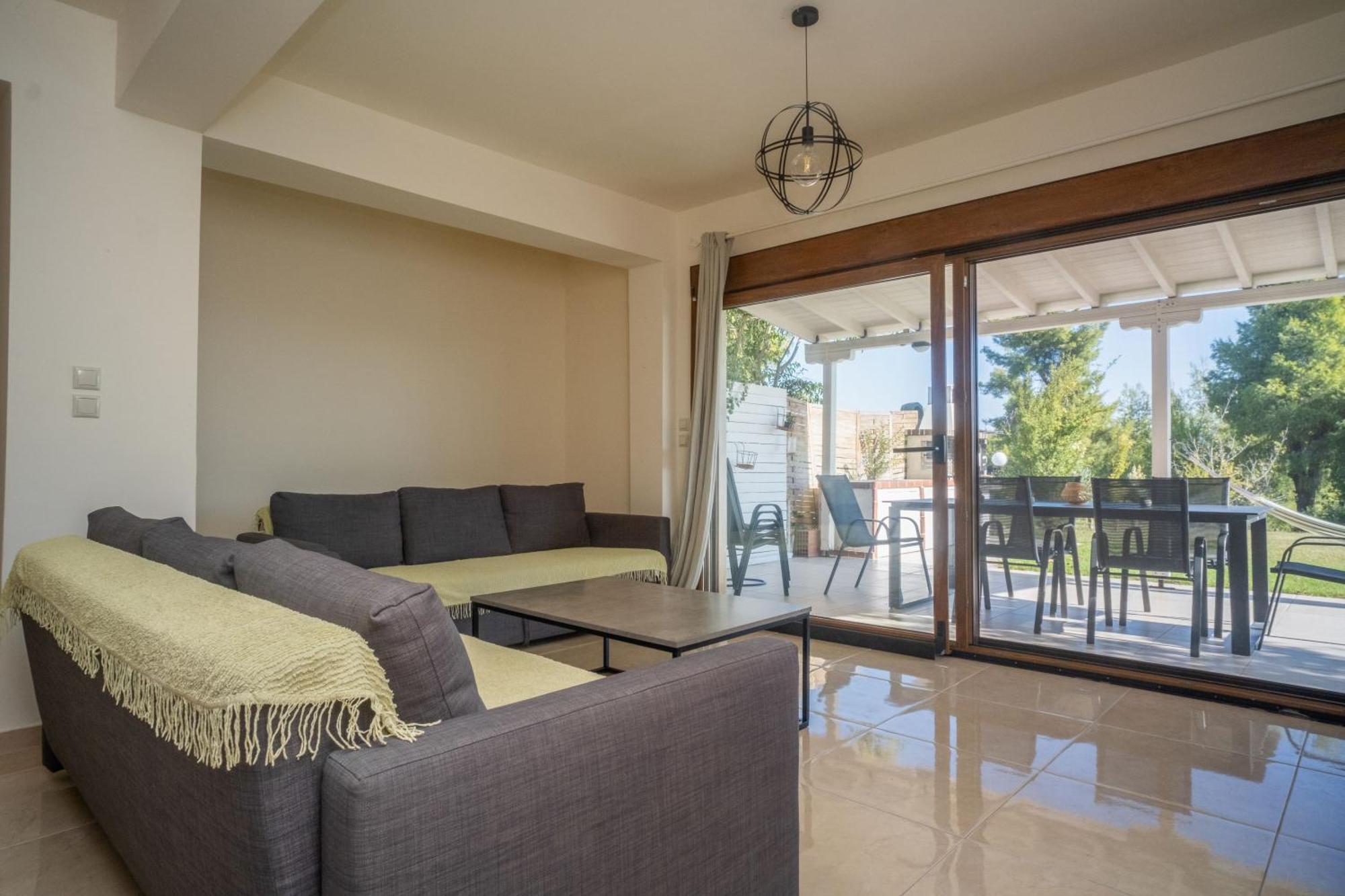 Petra Villa Afytos Bagian luar foto