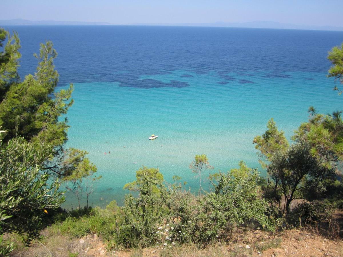 Petra Villa Afytos Bagian luar foto